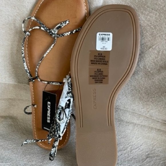 Strappy Rope Sandals - Picture 4 of 4